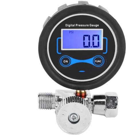 Pneumatischer Luftregler, Steuerventil, digitales Manometer, 1/4"-Regler für Farbpistole