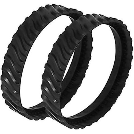 Pneus de nettoyeur de piscine Roues de rechange pour nettoyeurs de piscine Barracuda (2 pièces)
