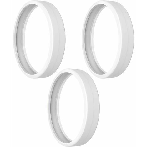 Pneus de Rechange de Piscine, 3 pièces Adaptables Gomme Tendre pour Robot Polaris 180, 280, 360,380, C10, C-10 - MSBD