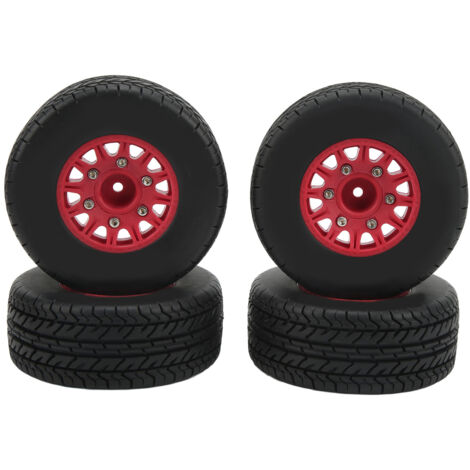 Pneus tout-terrain pour ARRMA 1/10, roues renforcées avec adaptateur hexagonal pour camion RC Short Course