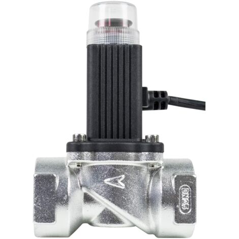 PNI PNI-GV10 Elettrovalvola Gas GV10 1 tol, Argento