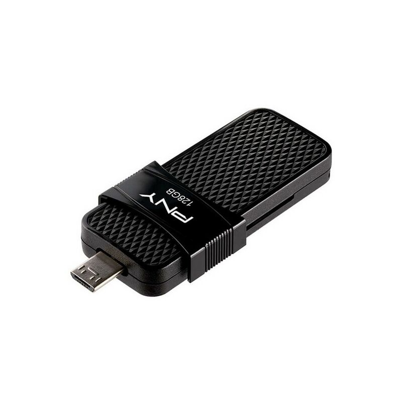 

Memoria USB Duo-Link Micro USB 3.0 Negro 128 GB - PNY