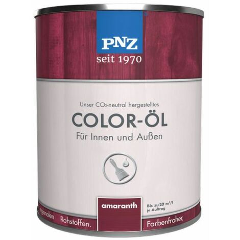PNZ Color-Öl (graphitschwarz) 2,50 l - 08071