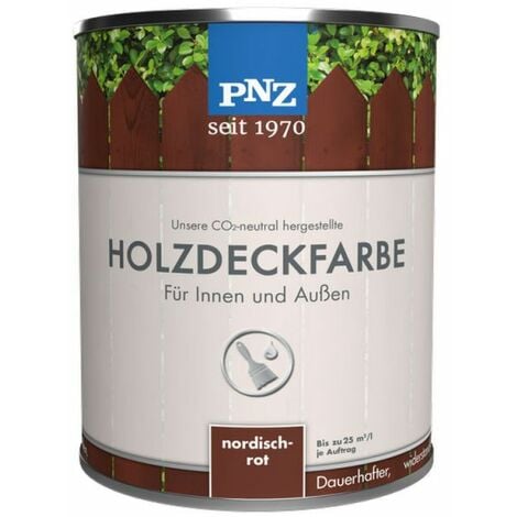 PNZ Holzdeckfarbe (mittelbraun) 0,75 l - 75042