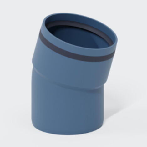 PO Bogen POLO-KAL XS DN125, 15 Grad
