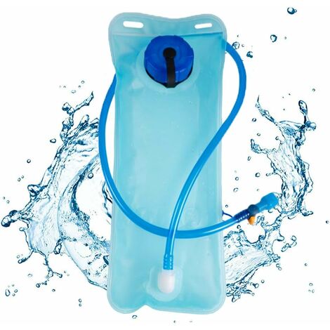 Poche à Eau Vessie d'Hydratation Poche Hydratation 2LTriomphe Réservoir d'eau de Sport Sac d'eau pour Randonnée Camping Escalade Cyclisme