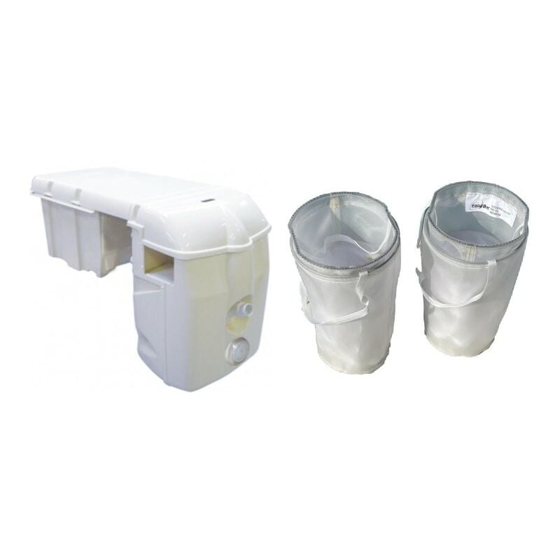 2 x cartouches easyclean compatible filtrinov FB12/14 /gs 8 (2 Poches + 2 sacs de balles + 2 Panier skimmer préfiltre)