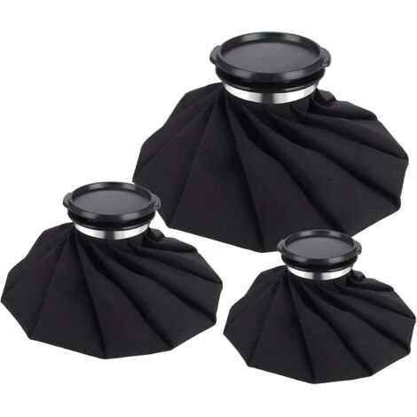 Poche de glace/chaud réutilisable pour soulager la douleur - Lot de 3 unités