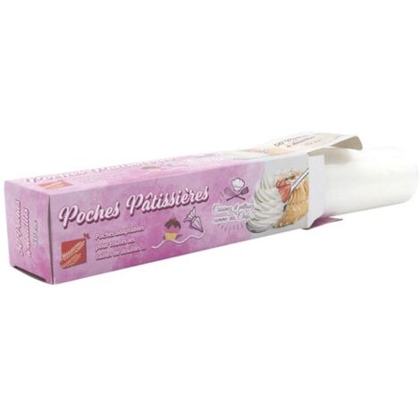 Poche Pâtissière Transparente Rouleau 195 X 400 Mm X 50 - Sphere