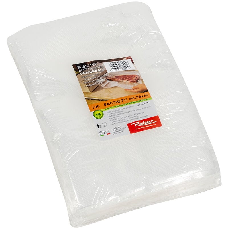 Reber - 100 sacs mise sous vide 25x35 cm