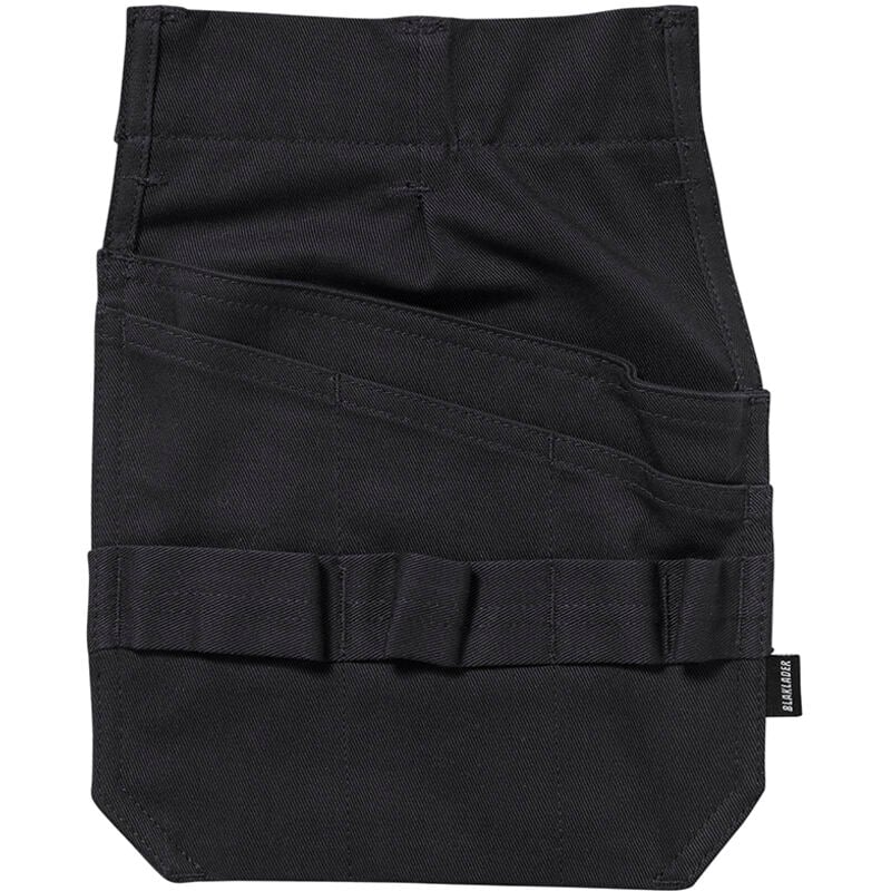 Tasche con chiodi ritardanti di fiamma rimovibili Nero TU
