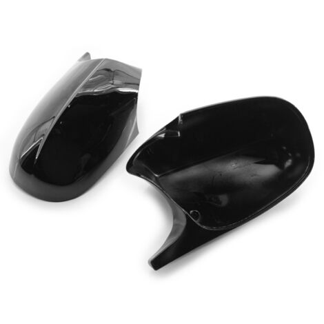 Poches de miroir latéral style M3 pour BMW E90/E91/E92/E93 (après restylage 2008-2012) - Noir brillant ABS