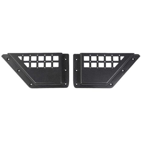 Poches de rangement pour portières avant Ford, insert de boîte de rangement latérale - Noir -
