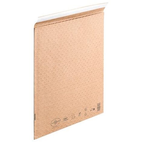 Pochette à bulles papier kraft brun 350 X 470 La Couronne - Lot de 50