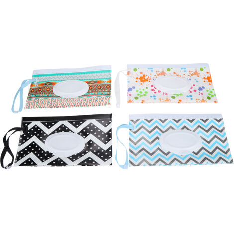 Pochette à lingettes réutilisable en EVA pour bébé, cuisine et salle de bain, étanche et portable
