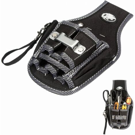 Pochette à outils 9 en 1 Ceinture-sacoche électricien porte-outils de ceinture Multifonction Sac Tournevis Kit Support pour Bricolage/électricien/plombier/constructeur/menuisier-Fei Yu