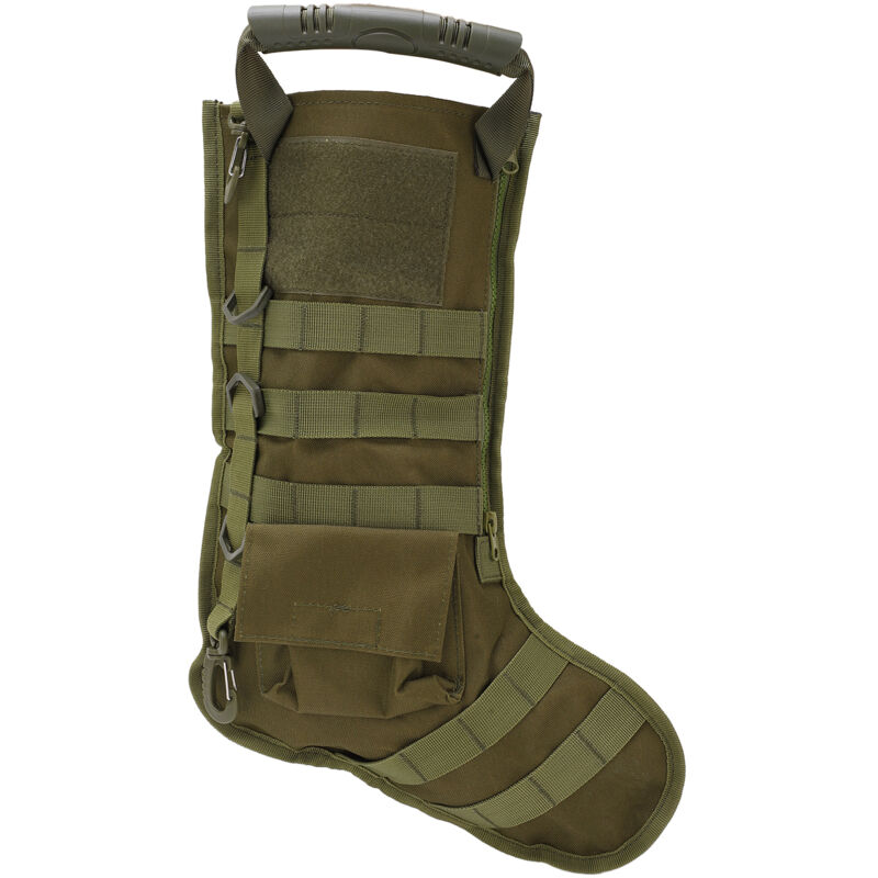 Pochette de rangement militaire suspendue pour chaussettes de Noël, chasse et magazines