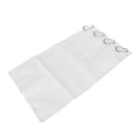 Pochette de rangement mural 6 poches pour jouets et accessoires de salle de bain