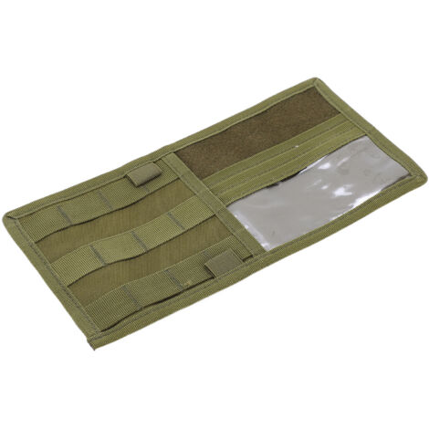 Pochette de rangement pour pare-soleil auto, étui multifonction pour visières de voiture - Vert militaire