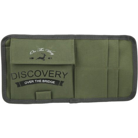 Pochette de rangement pour pare-soleil auto - Organisateur polyvalent pour sièges avant et arrière