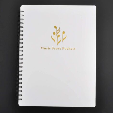 Pochette de rangement pour partitions - pochette format A4, double face, pour partitions