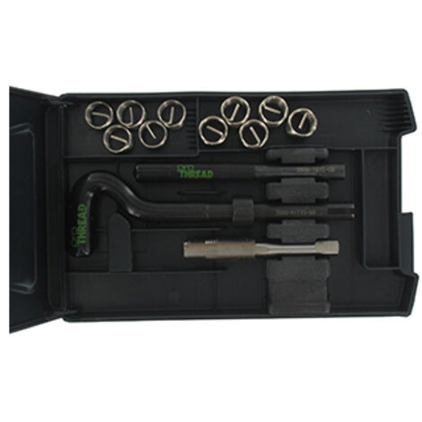 Pochette De Réparation M12 X 1,25 Pour Filetages Endommagés, Livré Avec Outillage Et Inserts. -pl
