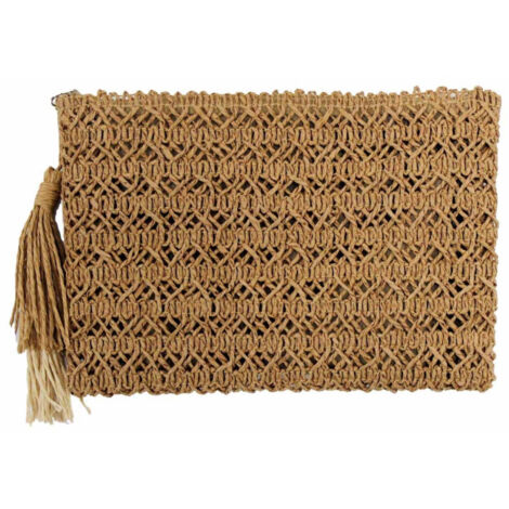 Pochette Déco "Atlantique" 23cm Lin
