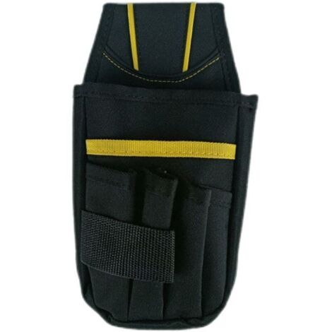 Pochette d'outils Toile Petit Sac à Outils de Poche avec Ceinture Réglable pour électriciens de Bricolage Charpentiers Menuisiers Constructeurs