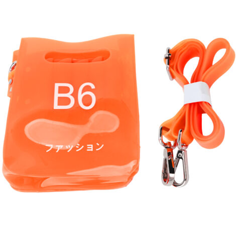 Pochette Holster pour Ciseaux de Coiffure Réglable avec Bandeoulière, pour Coiffeurs et Stylistes - Orange