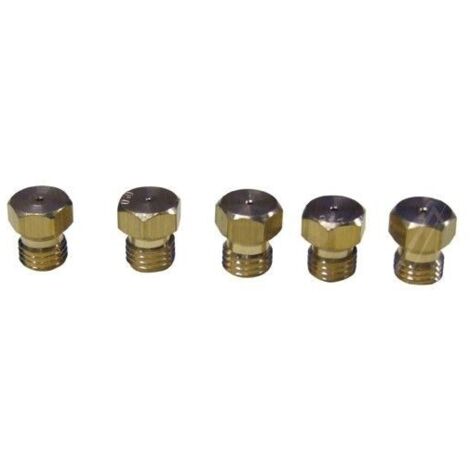 POCHETTE INJECTEURS X5 GAZ BUTANE POUR CUISINIERE INDESIT