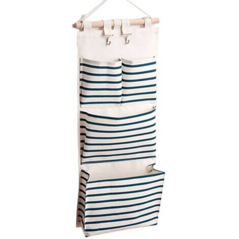 Pochettes de rangement pour magazines, porte murale, sac de rangement suspendu, organisateur style2