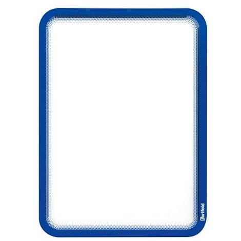 Pochettes magnétiques TARIFOLD A4 bleu - Lot de 2
