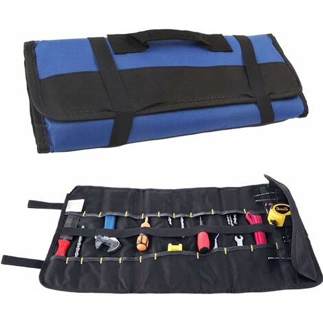 1/2 Pcs Toile Outil Rouleau Pochette Petit Outil Rouleau Sac Clé Tournevis  Pince Ciseau Organisateur Rouleau Rouleau Outil De Poche Organisateur  Rouleau De Rouleau D'outils : : Bricolage