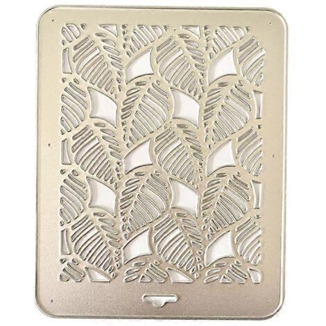 Pochoir de découpe en métal pour couverture de feuille, en acier au carbone, pour loisirs créatifs.