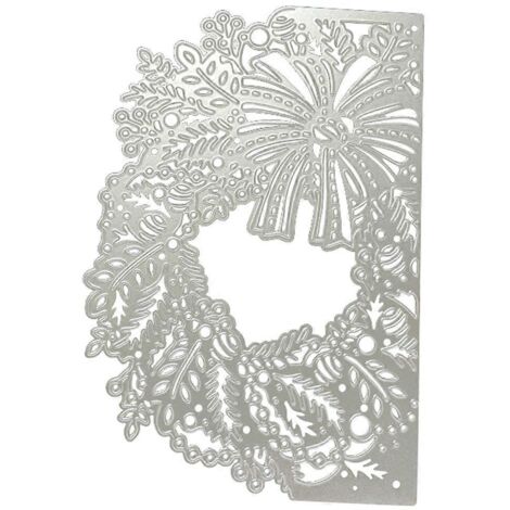 Pochoir en métal Feux d'artifice - Modèle pour scrapbooking, carte et album photo - Gabarit