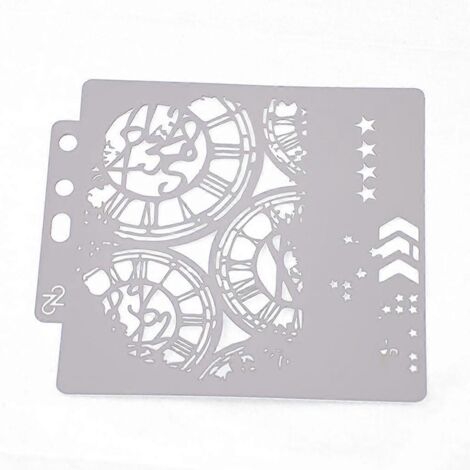 Pochoirs à roues, modèles pour peinture, scrapbooking, gaufrage, tamponnage, album, carte, bricolage