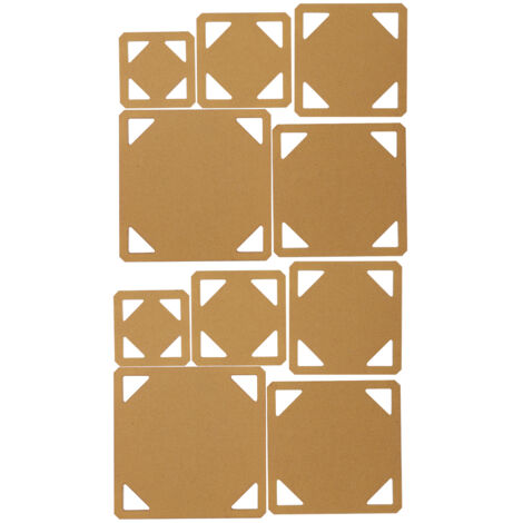 Pochoirs acrylique pour patchwork, kit créatif de quilting DIY, accessoires couture
