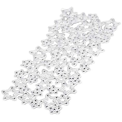 Pochoirs de découpe en métal étoiles, lames de pochoir, matrices de découpe, gabarits de gaufrage
