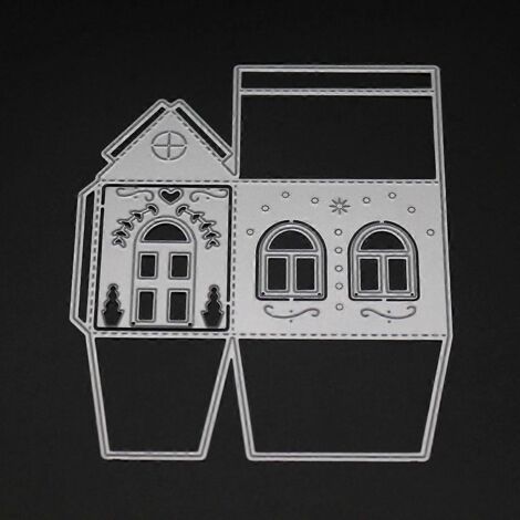 Pochoirs de découpe en métal pour maison, scrapbooking, album, tampon, papier, carte, gaufrage