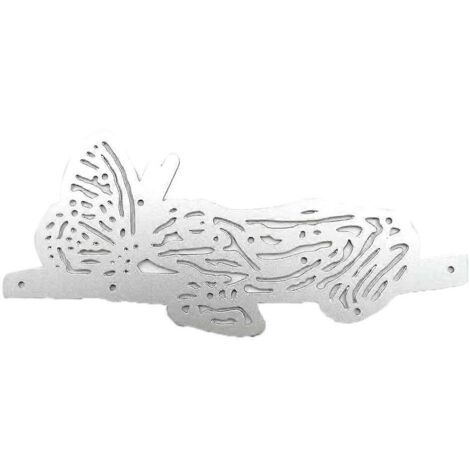 Pochoirs de découpe en métal pour papillon et grenouille, pochoir pour scrapbooking, album photo, carte en papier, moule, décoration en relief