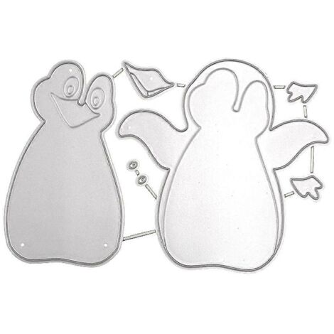 Pochoirs et matrices de découpe en métal Penguin pour loisirs créatifs - Modèles, tampons et gabarits