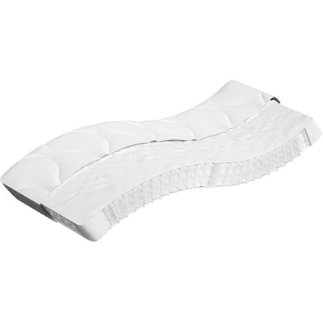 Pocket Spring Mattress Medium 90x190 cm Single Size vidaXL