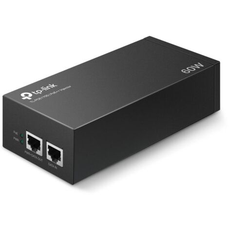 POE INJECTOR ADAPTER TP-LINK 1 X GIGABIT POE PORT 1 X NON POE