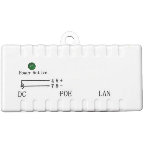 IEEE 802.3af Power over Ethernet Gigabit (injecteur PoE) - Cablematic