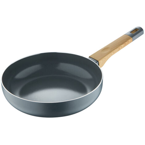 Poêle 20 X 5,6 Cm Aluminium Pressé Ind Gris Terre Sg-6750 San Ignacio