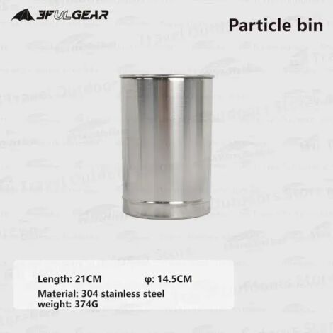 Poêle à bois 3F UL GEAR, poêle à granulés pour table de camping, four de tente, fournitures de cuisine d'hiver en extérieur, réchauds de cuisson portables pliables en acier inoxydable