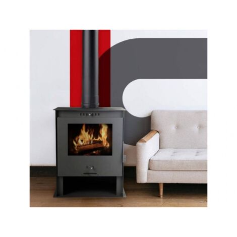 Poêle à bois 707 EcoDesign Theca 43,5 x 57,8 x 71 18Kw
