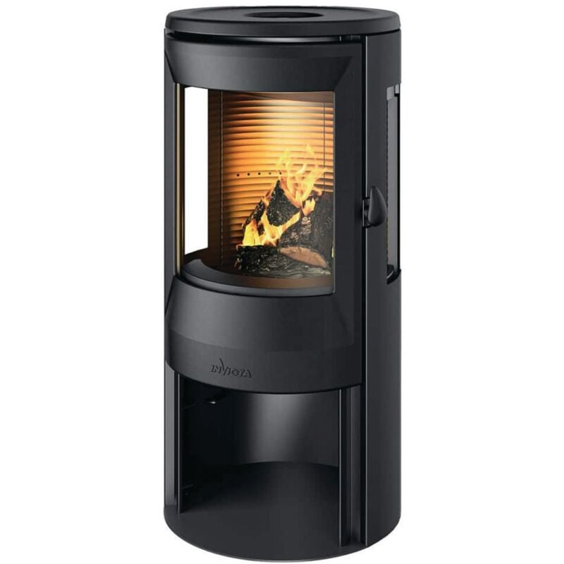 Invicta - Poêle à bois neosen Plus 3 côtés vitrés - Raccordable - 8kW