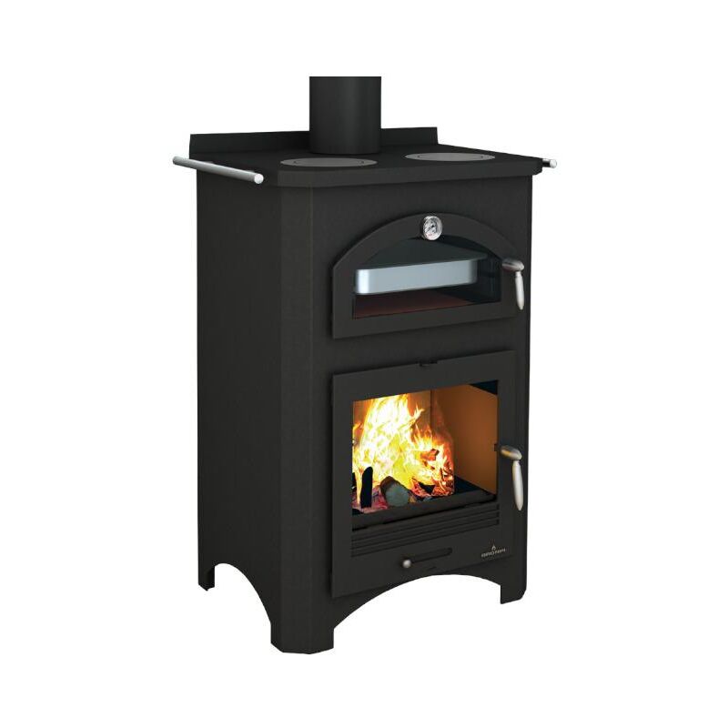 Bronpi - Cuisinière à bois avec four Monza 14 kW