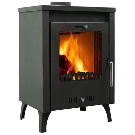 CampFeuer Poêle de tente 54 x 40 x 259,5 cm noir Poêle à bois portable